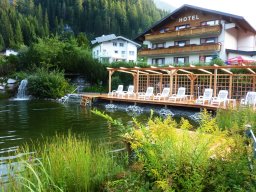 Elbigenalp - Hotel Alpenrose, Bio Schwimmteich