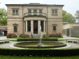 Bayreuth - Haus Wahnfried, Rückansicht