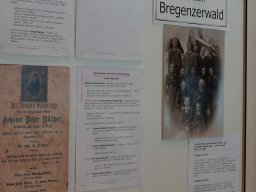 Forschertreff Bregenzerwald Infotafel