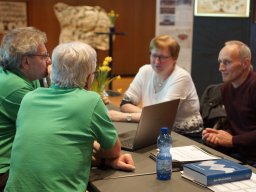 Forschertreff Feldkirch mit Interesssierten Besuchern