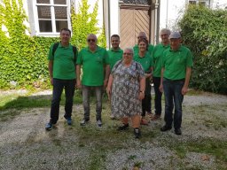 Empfang bei Bürgermeister Karl Malz im Schloss Tapfheim: IGAL-Mitglieder